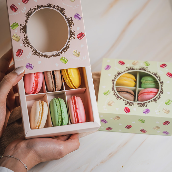 6 Pcs Mix Macaroons