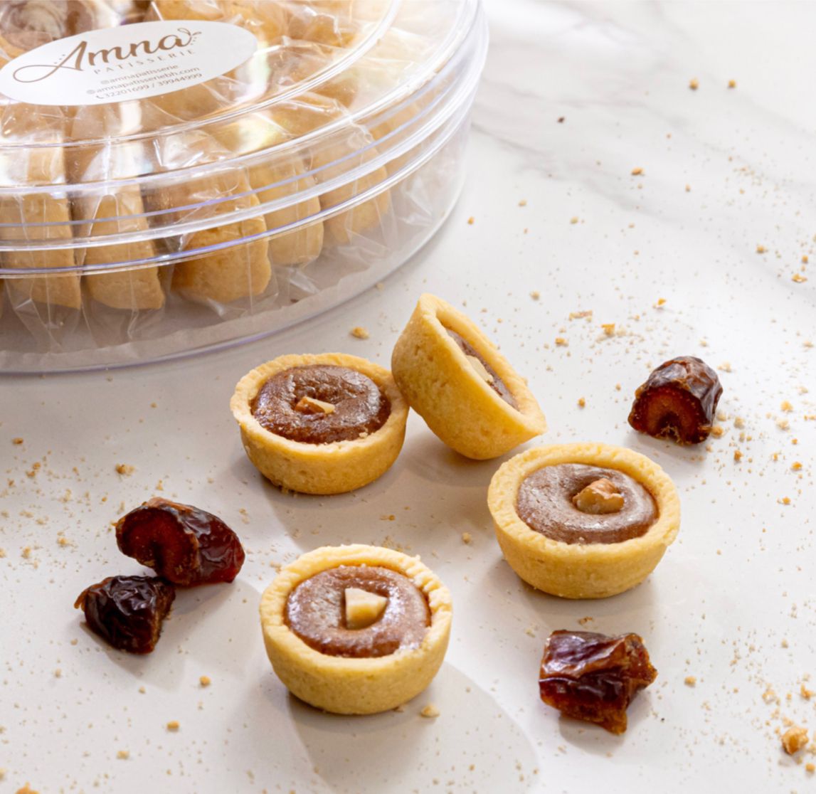 Box of Dates Tart (44pc)