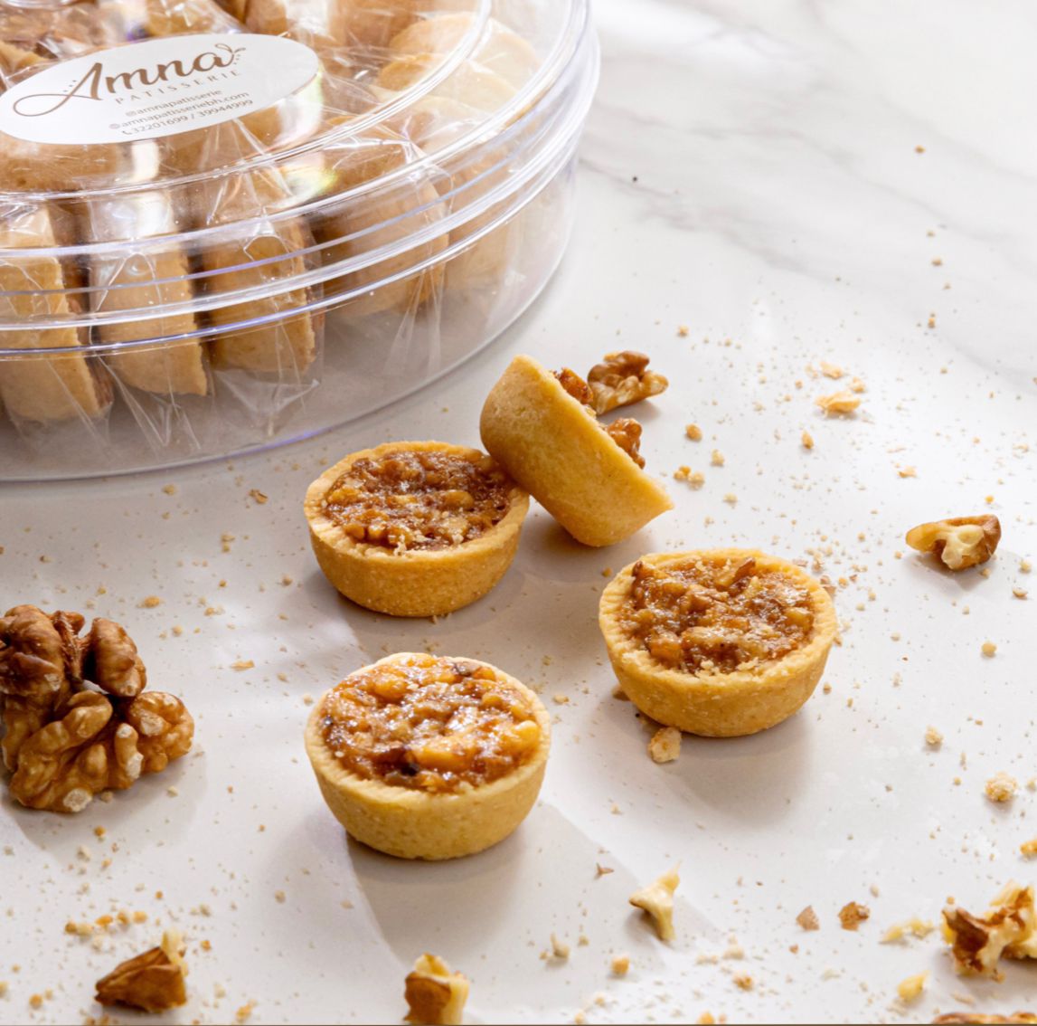 Box of Walnut Tart (39pc)