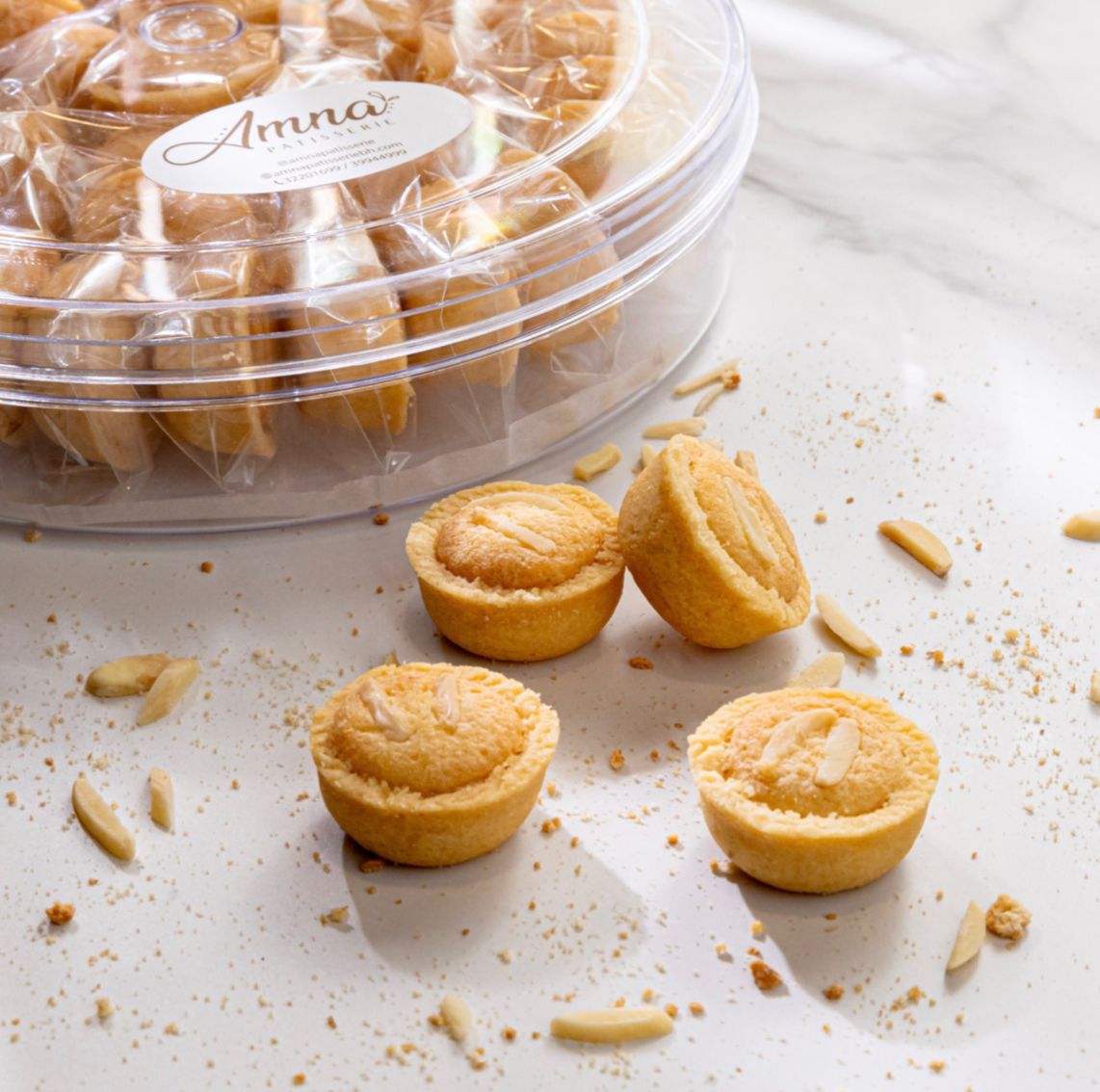 Box of Almond Tart (38pcs)
