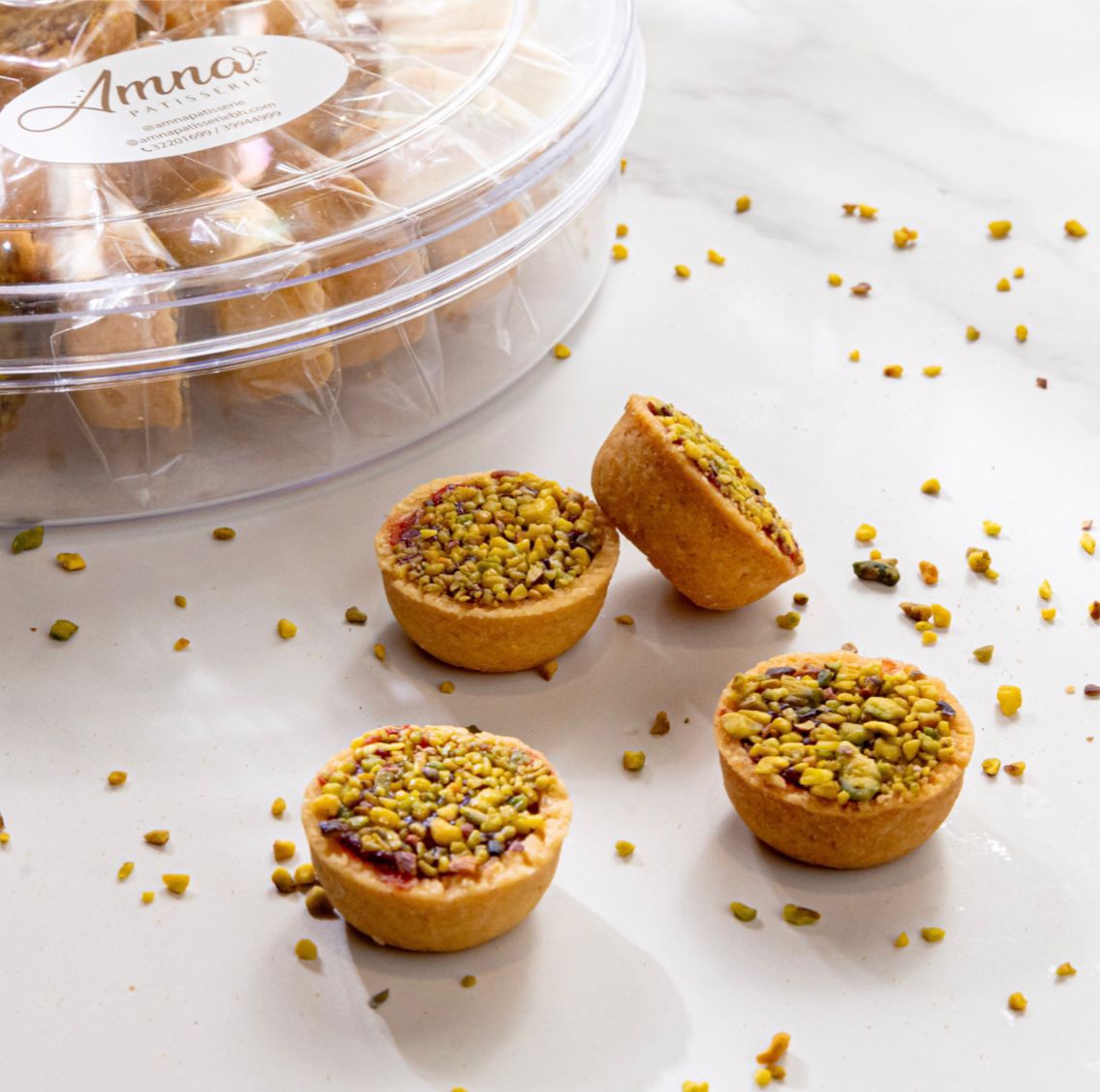Box of Halwa Tart (40pcs)