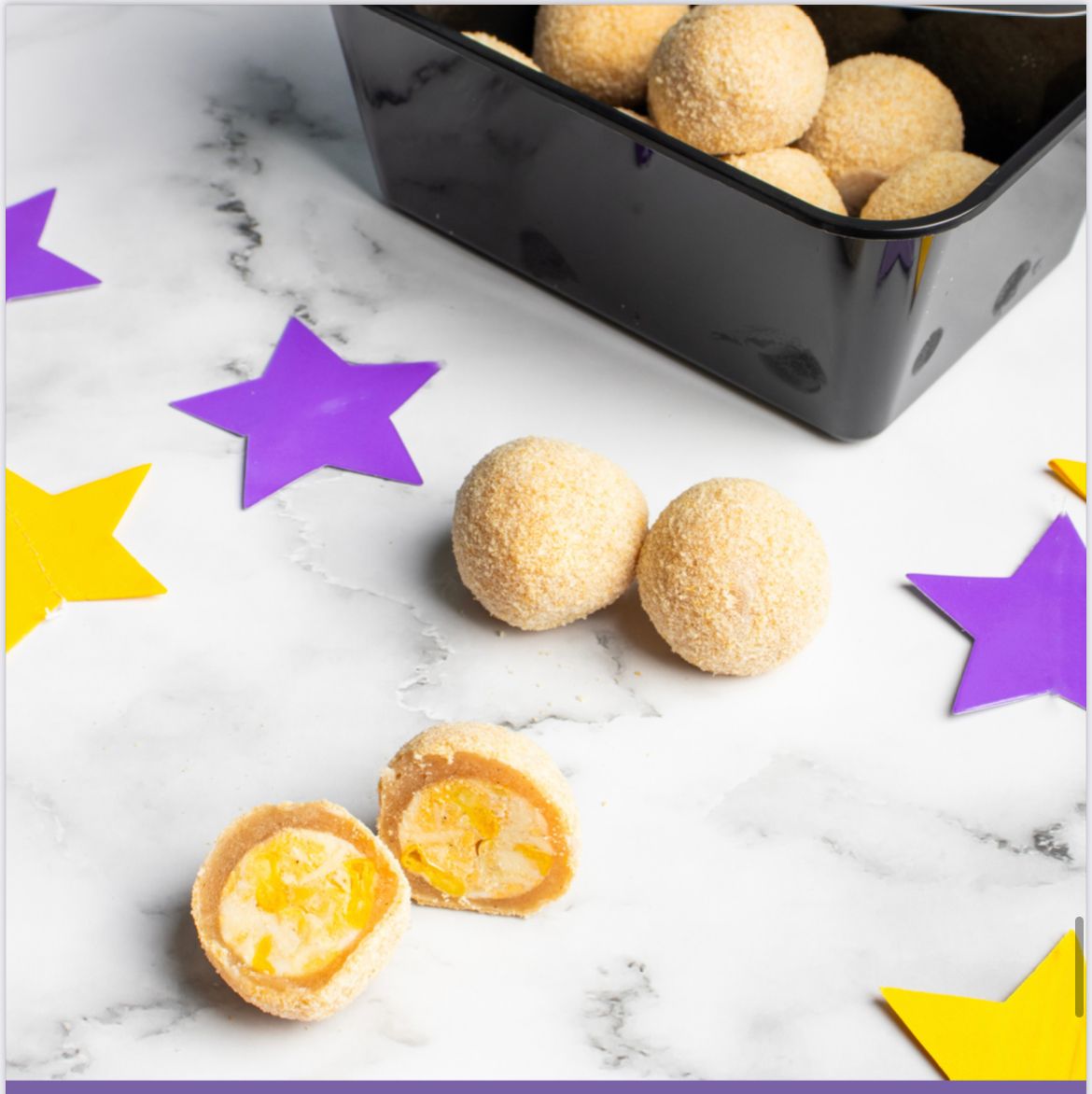 Frozen Chicken Ball stuffed cheese & corn