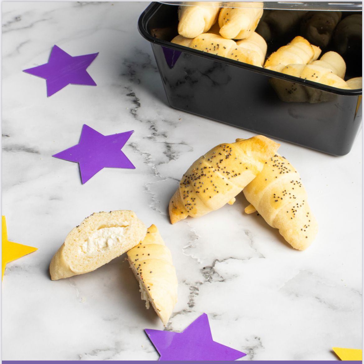 Frozen Croissant Cheese Pastry