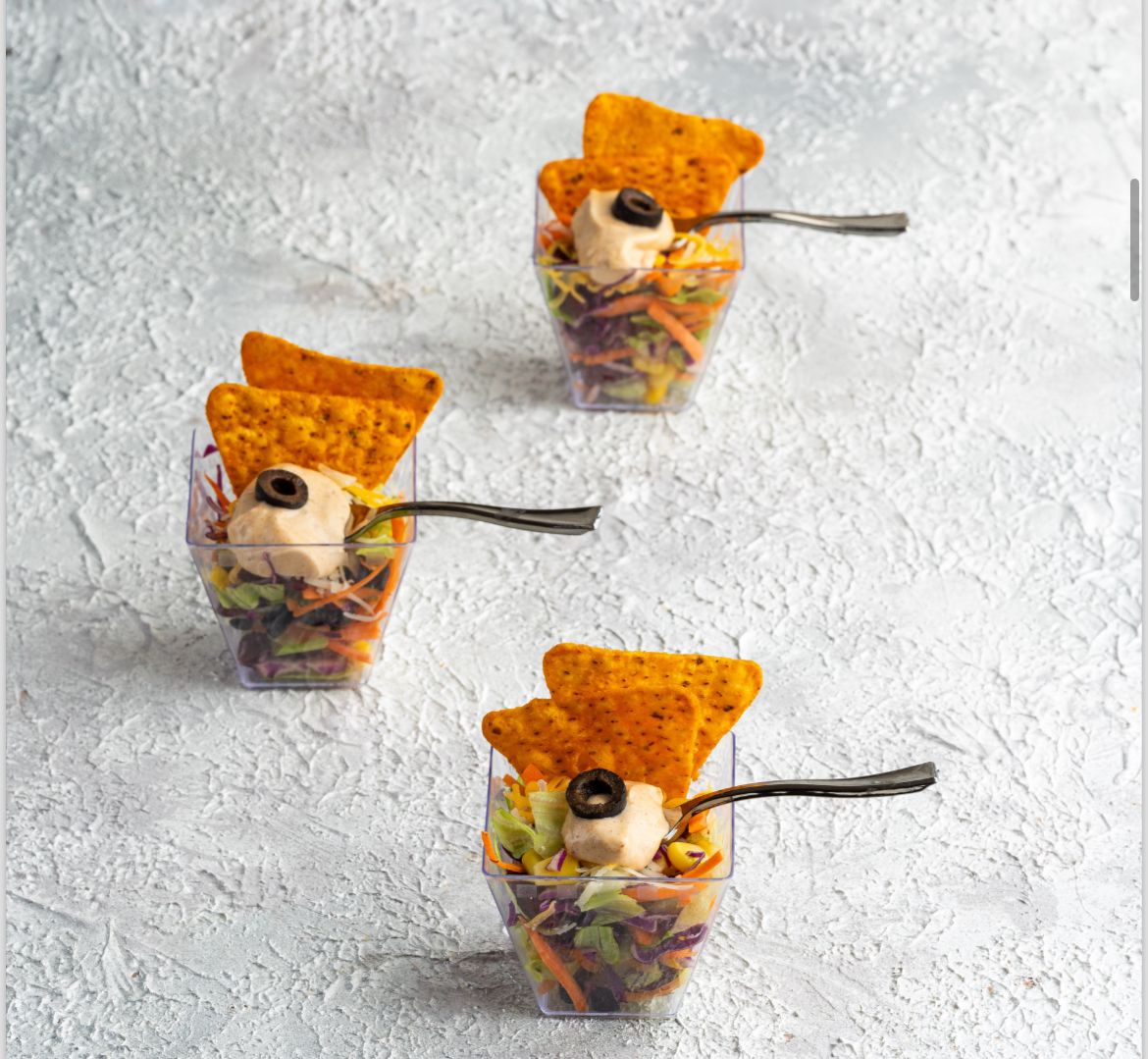 Nachos Salad Shot (12pcs)
