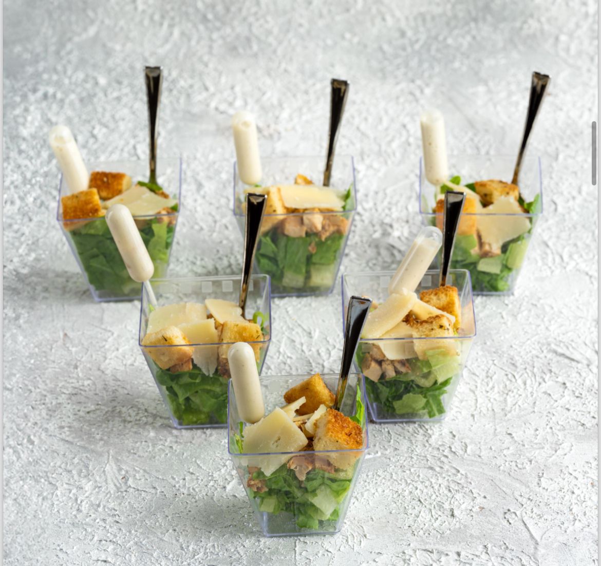 Chicken Caesar Salad Shot (12pcs)