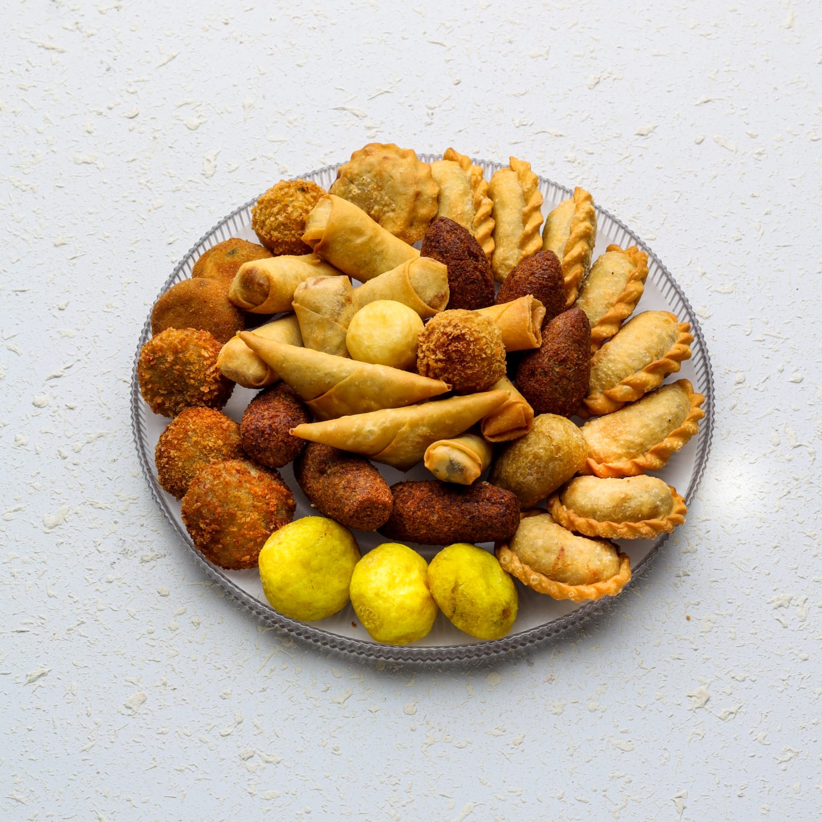  MIXED FRIED DELIGHTS  PLATTER (ROUND PLATE)