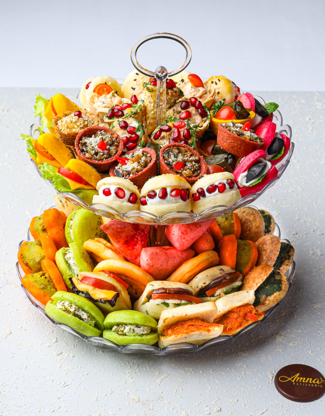 2-Tier Mix Sandwich & Savories