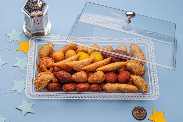 MIXED FRIED DELIGHT TRAY WITH LID
