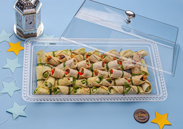  MIX WRAPS TRAY WITH LID