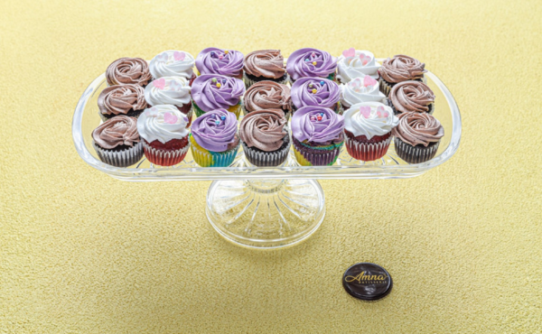 MINI CUPCAKE GARDEN PLATTER