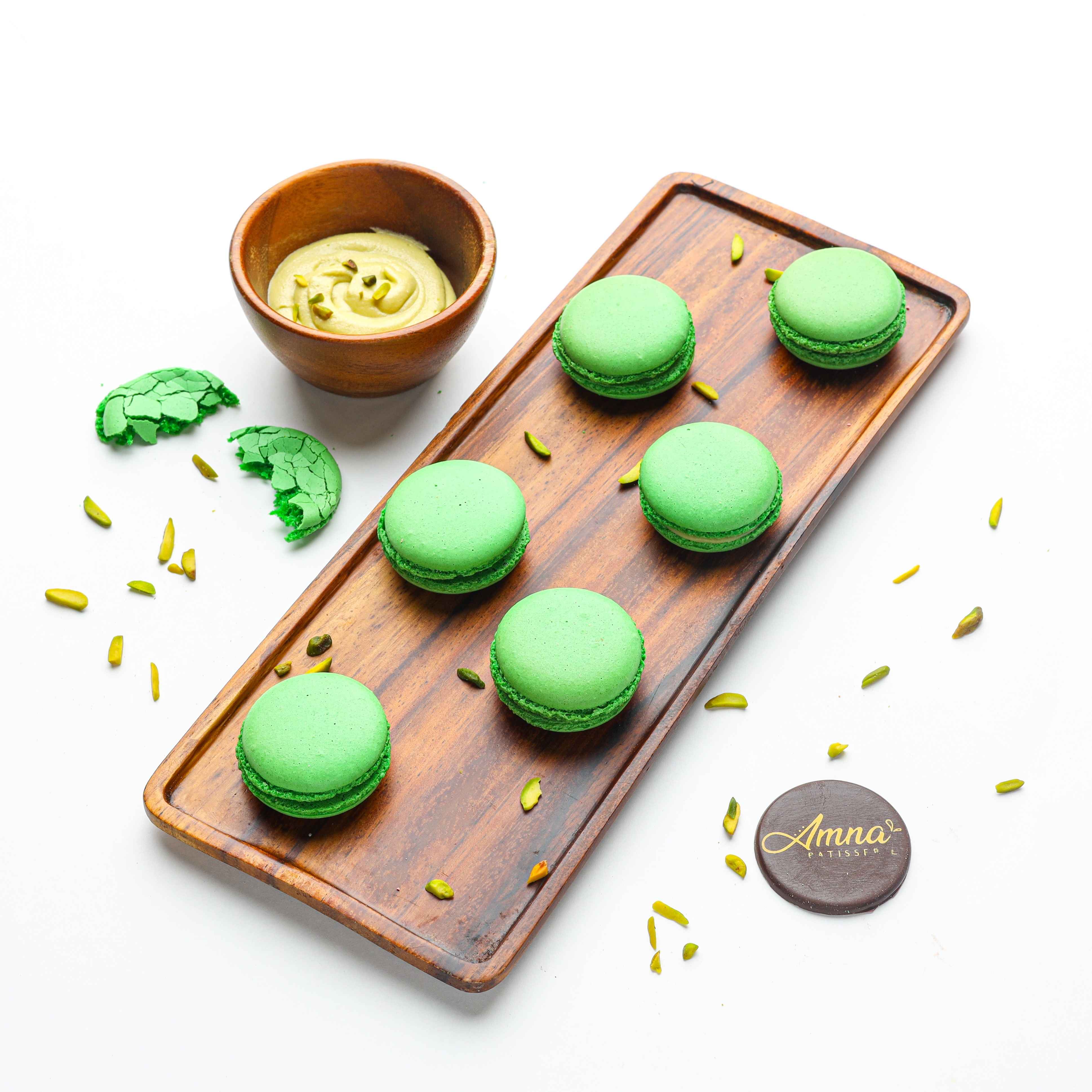 Pistachio Macarons (15pcs)