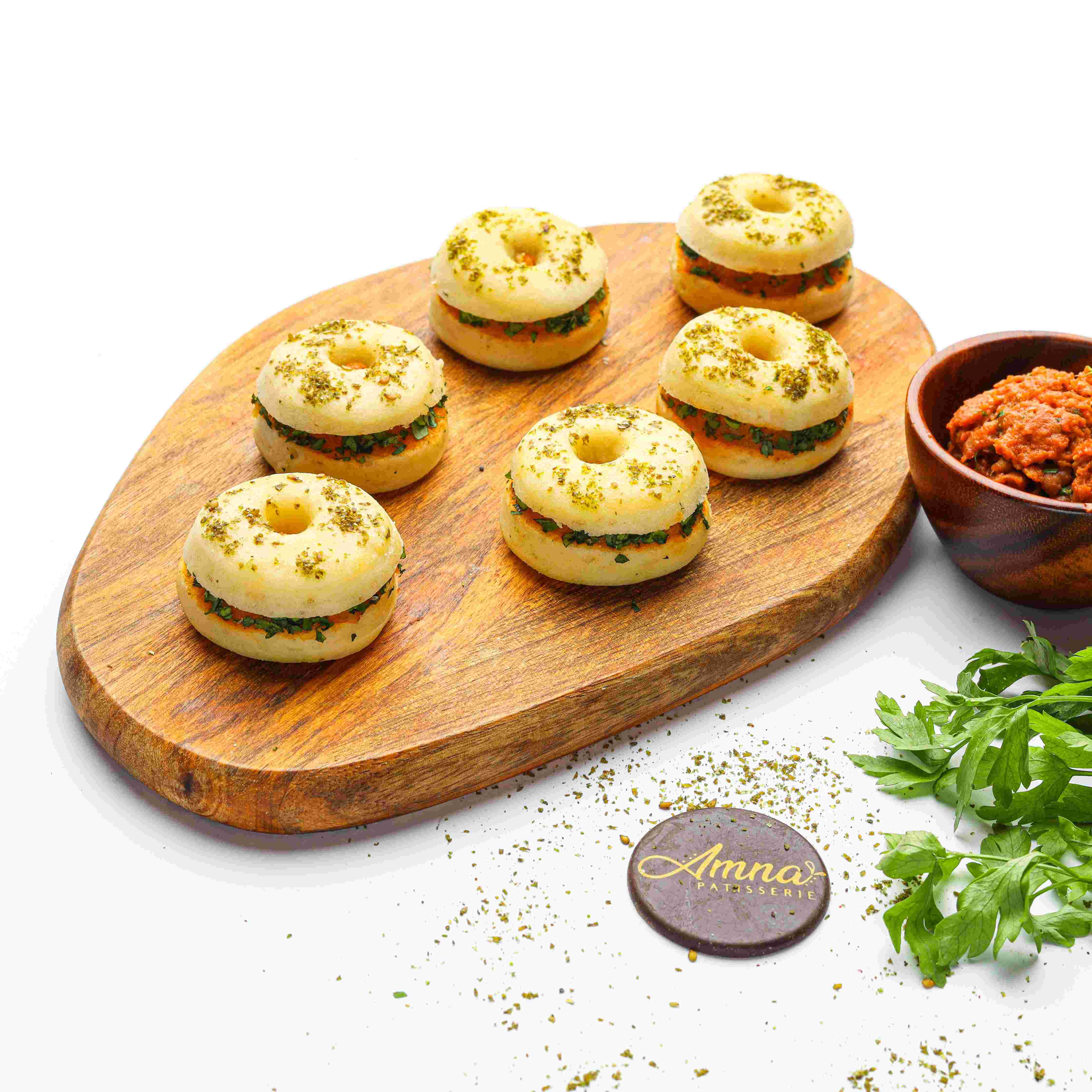 Doughnut With Foul Medames (12 pieces)