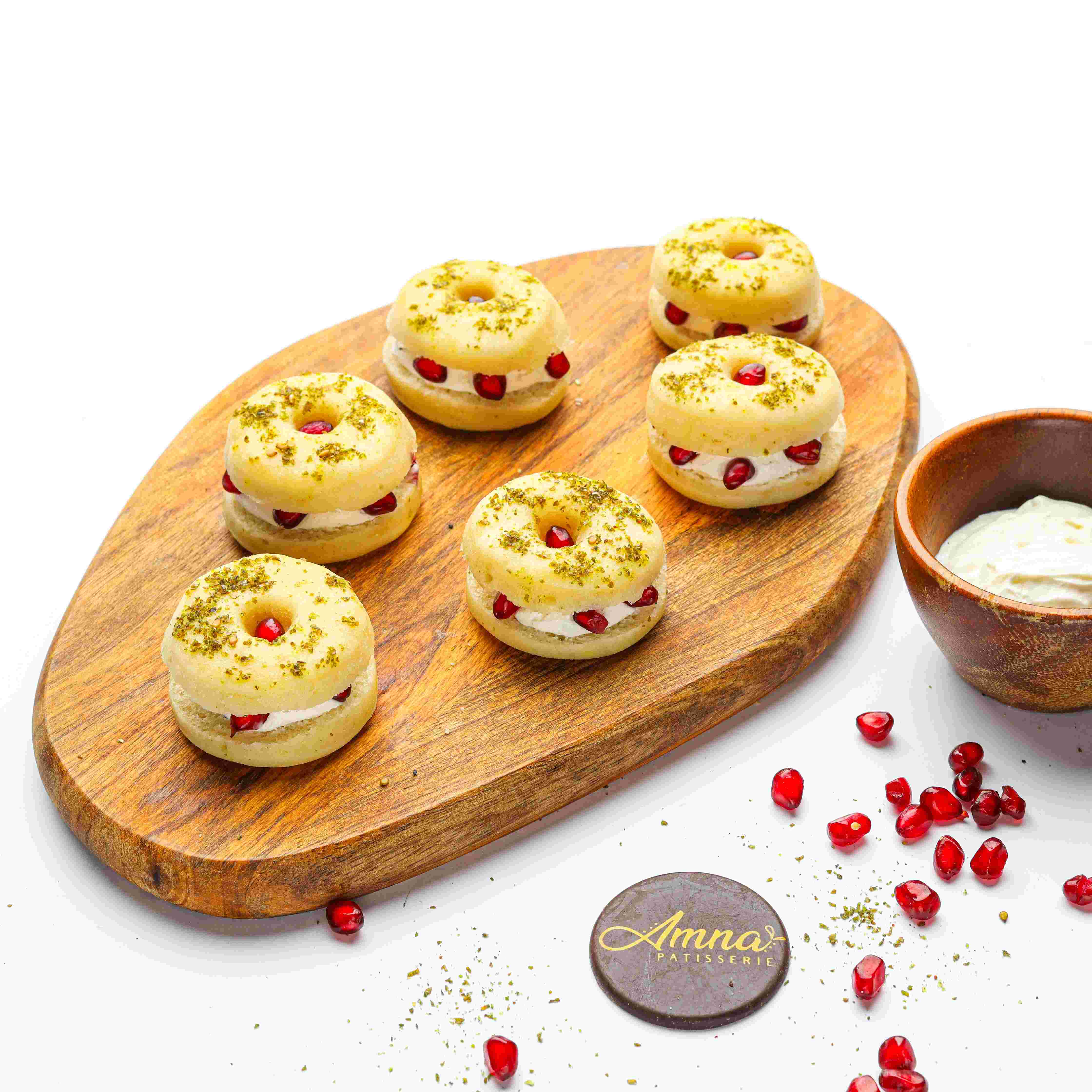 Doughnut Feta Cheese & Pomegranate (12 pieces)