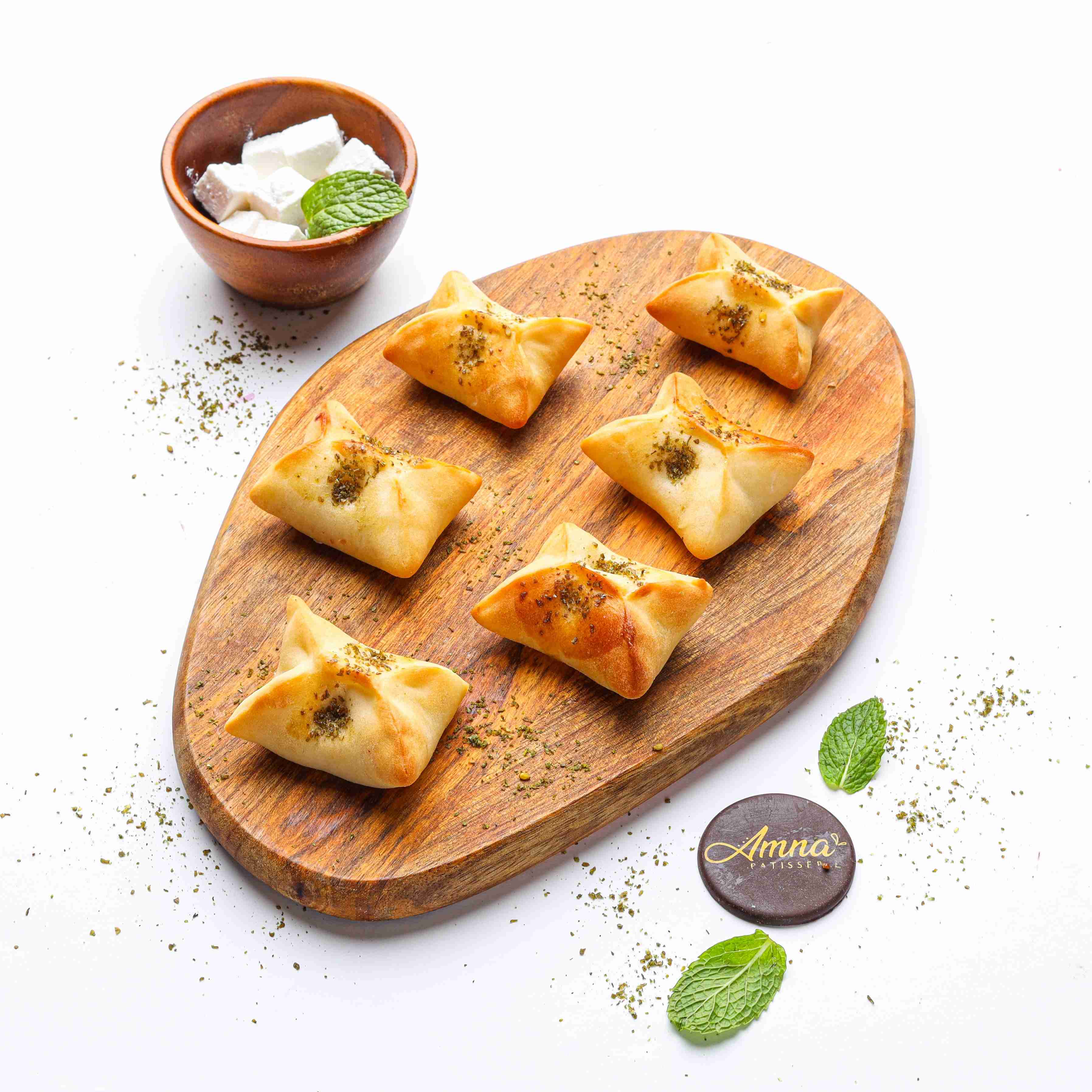 Feta Cheese with Mint Pastry (12 pieces)