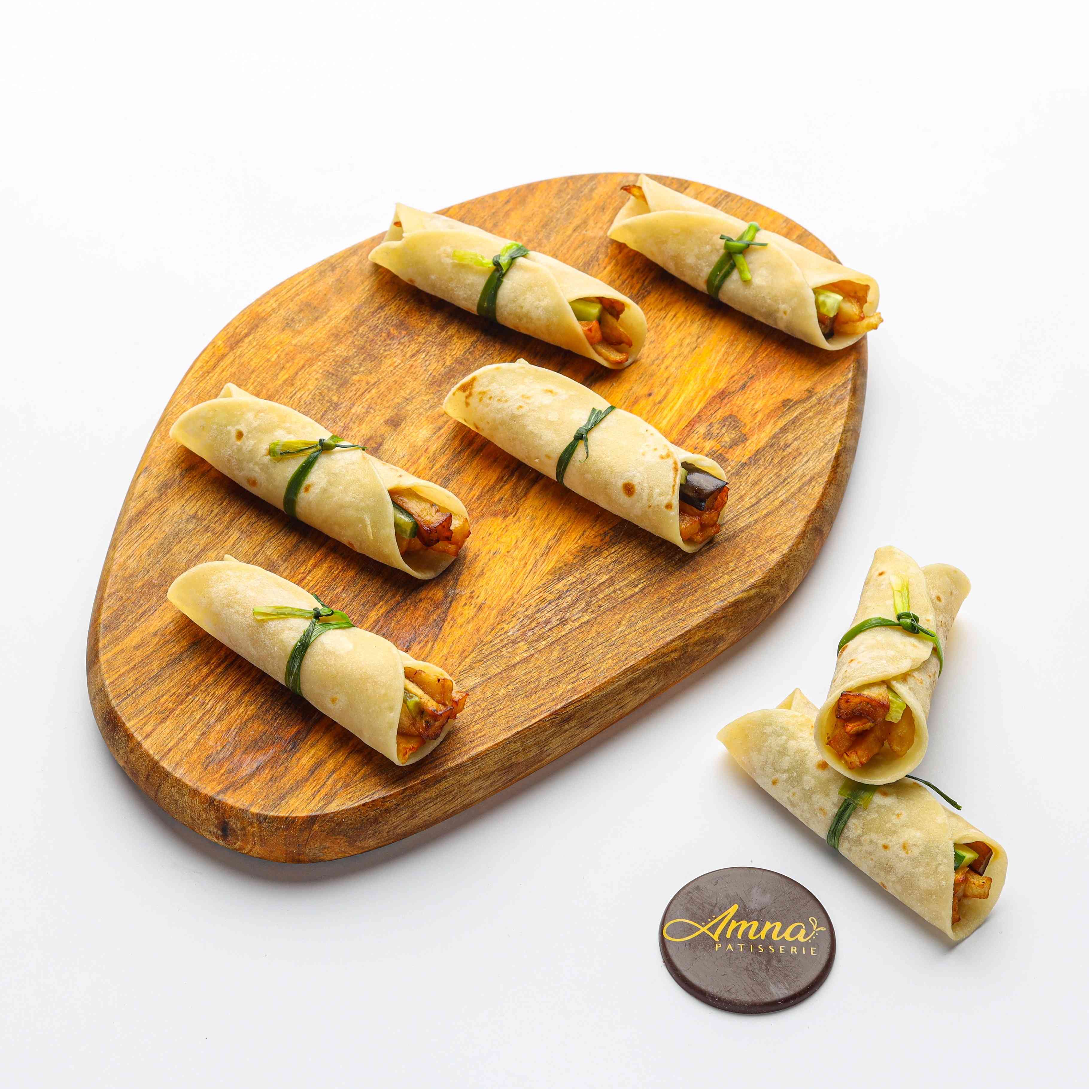  Eggplant & Potato Wrap (12 pieces)