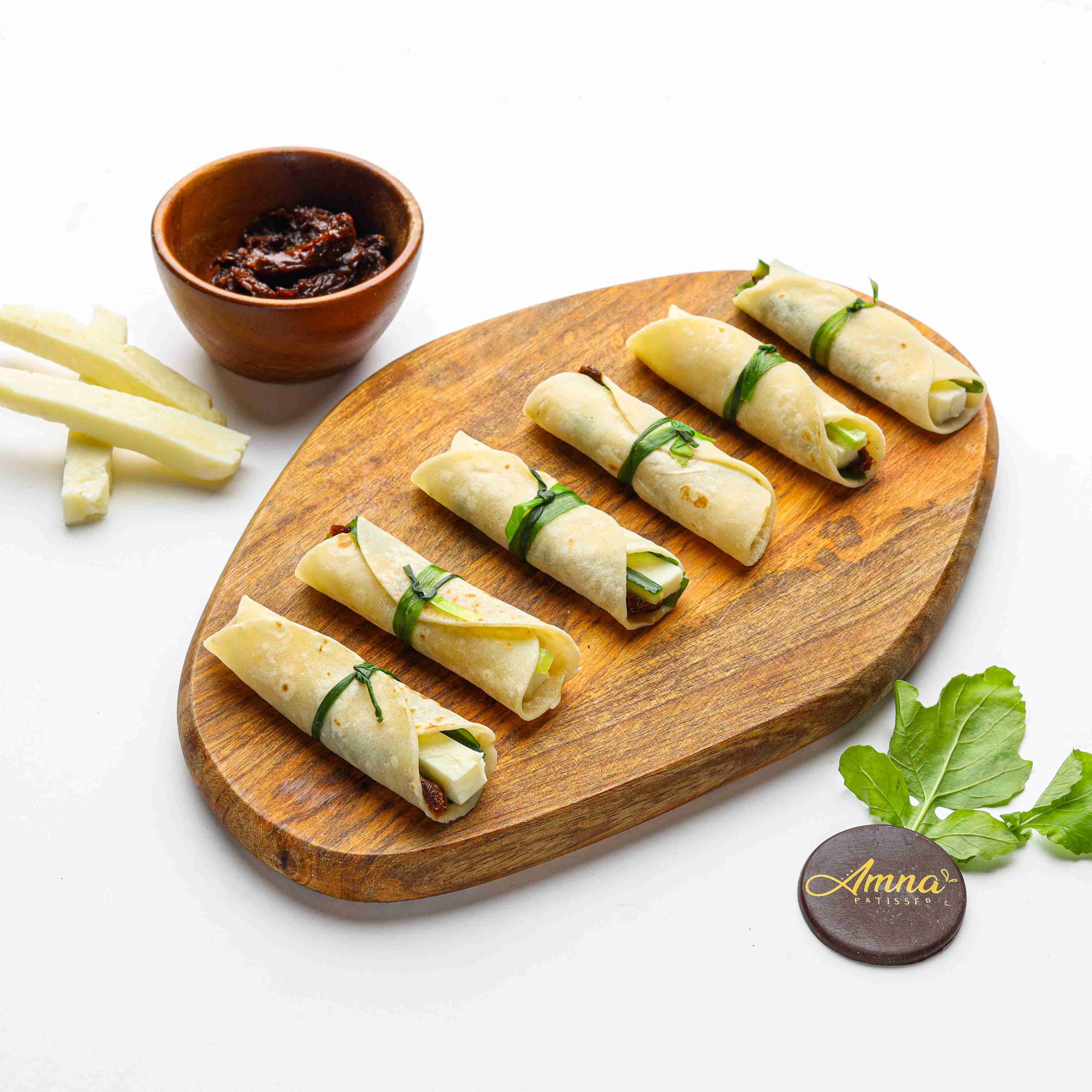  Halloumi & Sundried Tomato Wrap (12 pieces)
