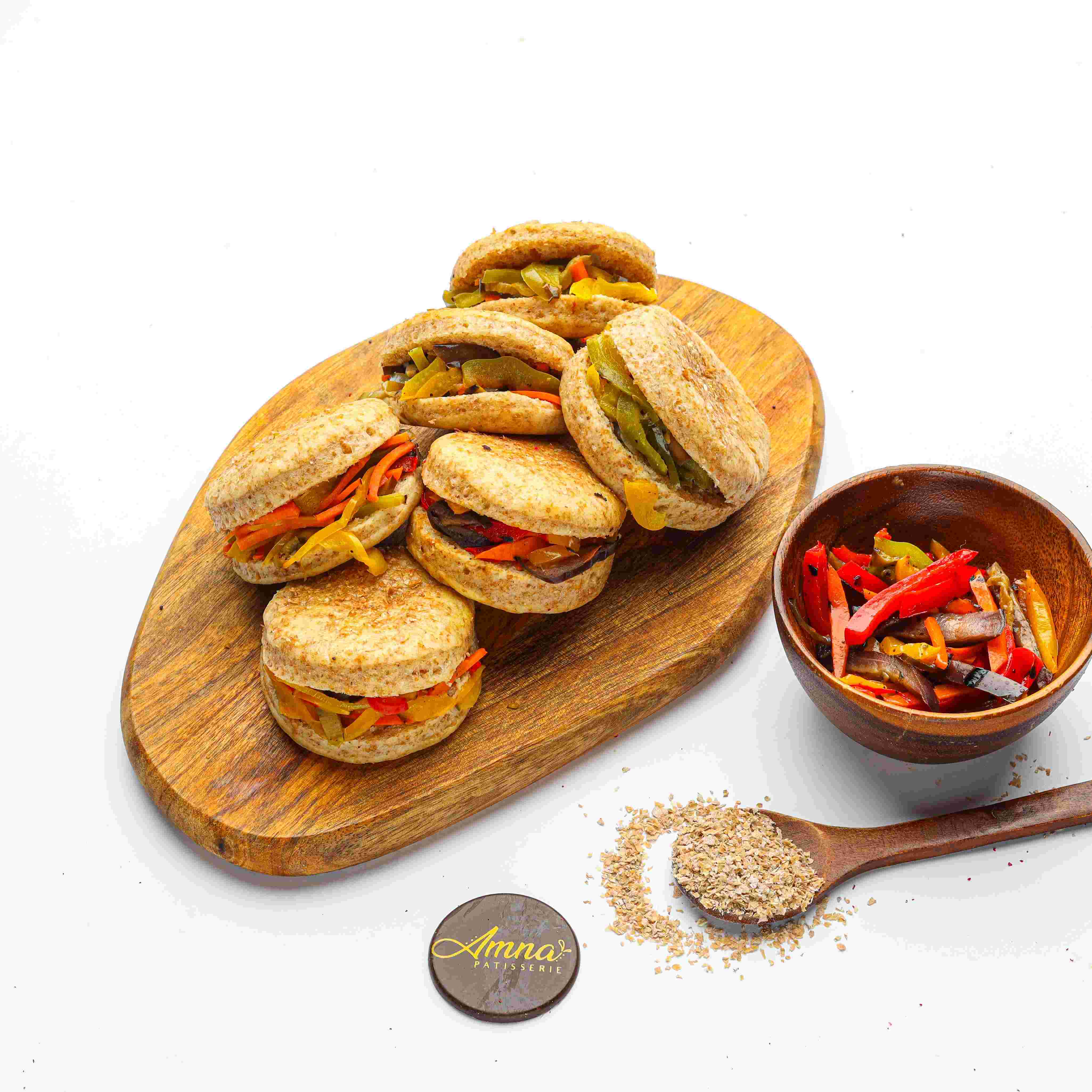 Grilled Vegetables Sandwich (12 pieces)